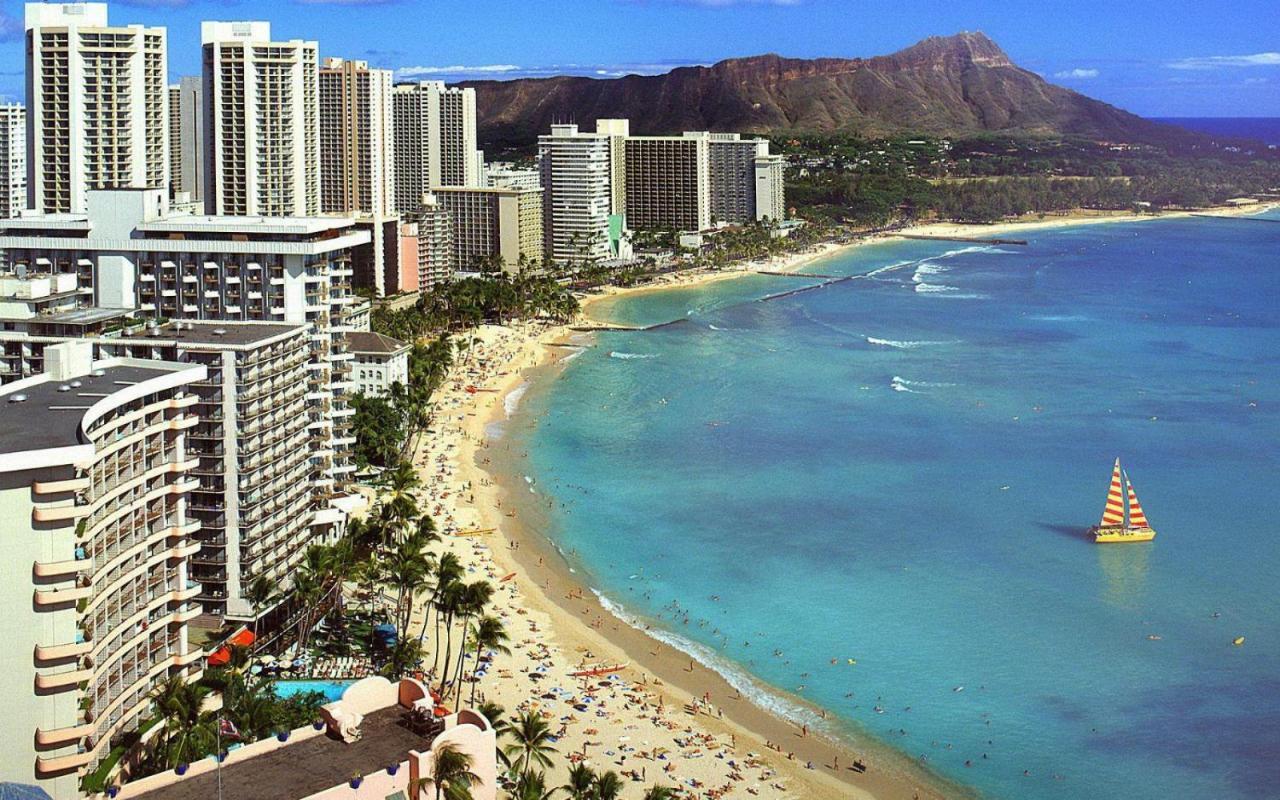 Beautiful Studio In The Heart Of Vibrant Waikiki Honolulu Exterior foto